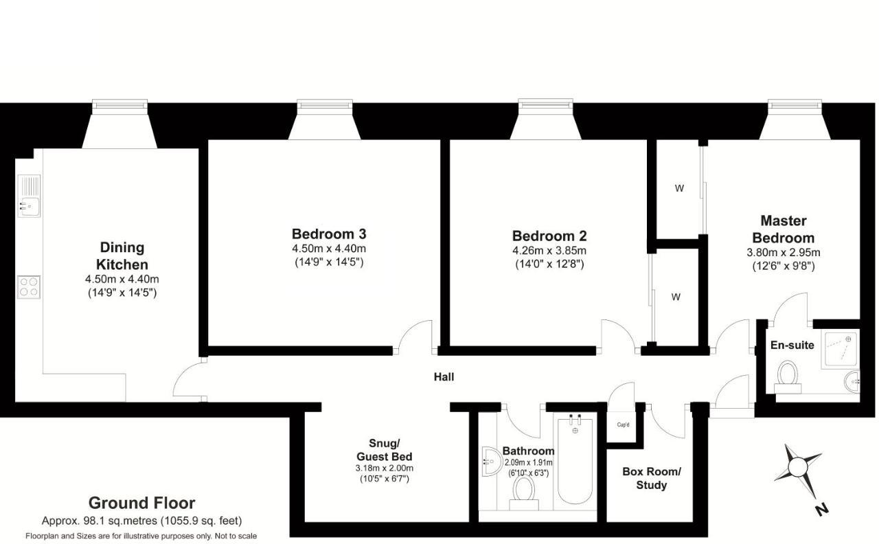 Number One The Maltings Apartment Edinburgh Bagian luar foto